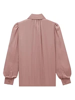 Blouse in Silk Charmeuse