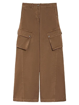 Elvy Cotton Cargo Pants