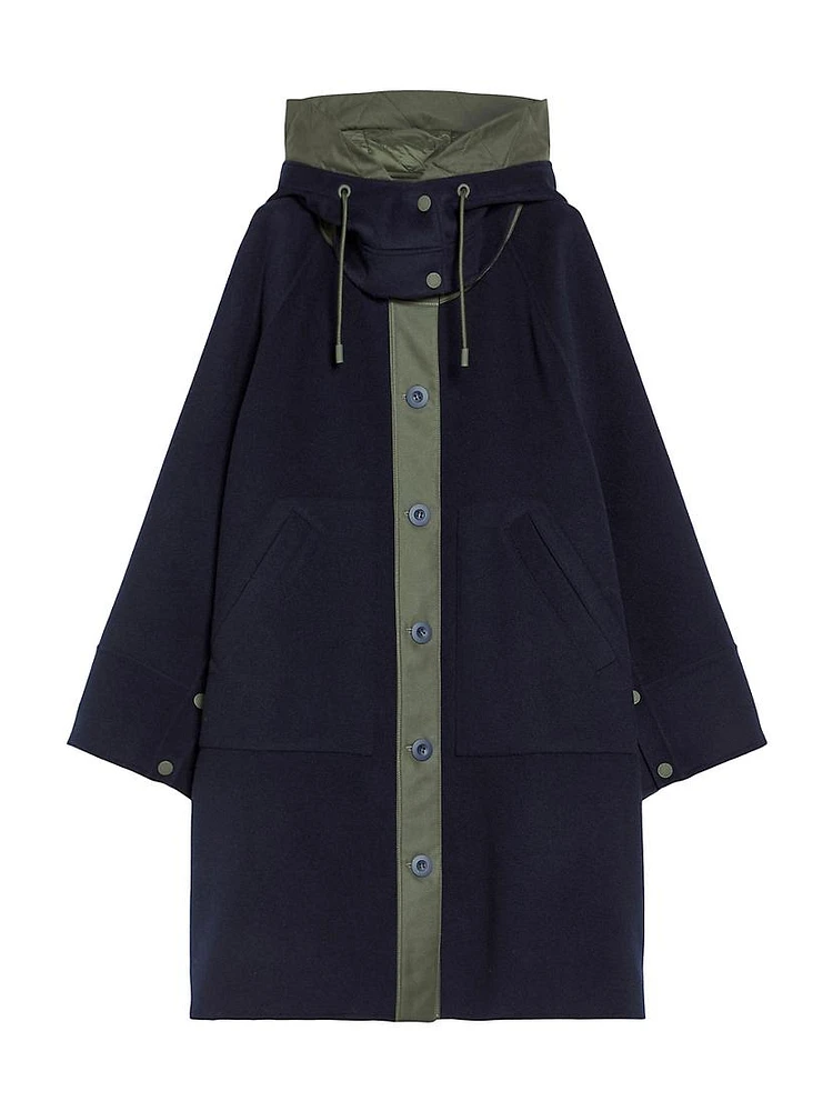 Chicca Virgin Wool Quilted Parka