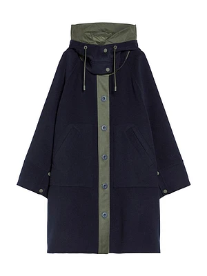 Chicca Virgin Wool Quilted Parka