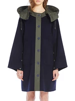 Chicca Virgin Wool Quilted Parka