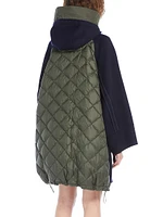 Chicca Virgin Wool Quilted Parka