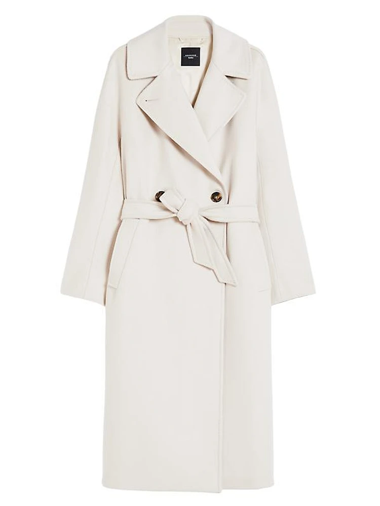 Resina Belted Wool Coat