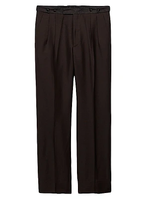 Mohair Wool Trousers