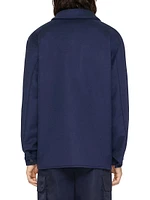 Overshirt in Double Face Wool and Cashmere