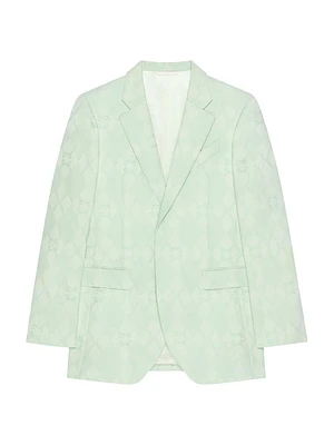 Slim Fit Jacket Monogram 72 Jacquard