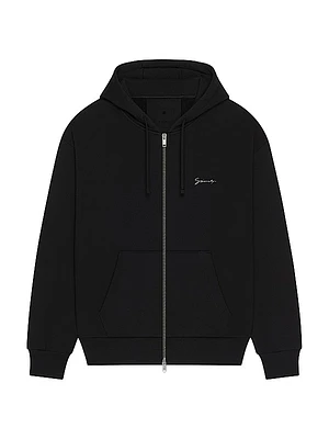 Hoodie in Fleece with Hubert Objects Print