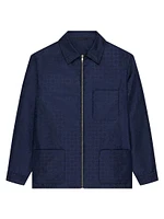 Overshirt Double Face Monogram 72 Jacquard