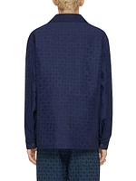 Overshirt Double Face Monogram 72 Jacquard