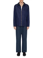 Overshirt Double Face Monogram 72 Jacquard