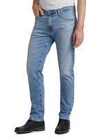 Tellis Straight-Leg Slim-Fit Jeans