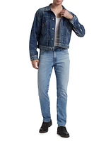 Tellis Straight-Leg Slim-Fit Jeans