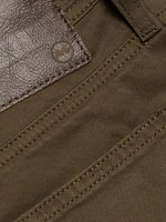 Tellis Cotton Straight-Leg Slim-Fit Pants