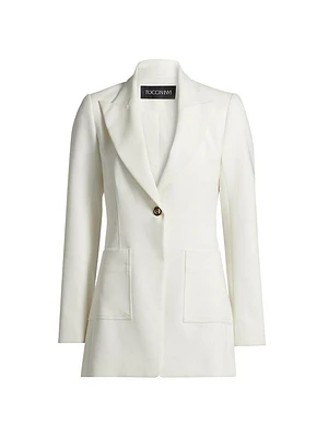 Rory Single-Button Blazer