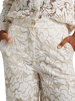 Suri Floral Wide-Leg Pants