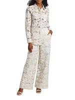 Suri Floral Wide-Leg Pants