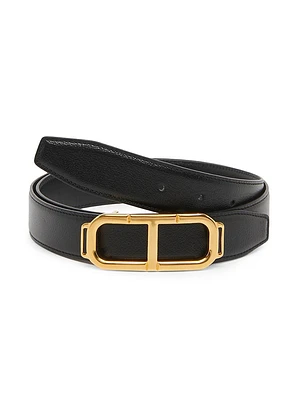 Stadium T Leather Belt