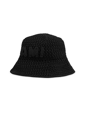AMI Patch Logo Bucket Hat