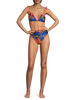 Summer Fruit Underwire Bikini Top