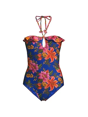 Summer Fruit One-Piece Swimsuit