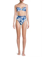 Garden Tiles Underwire Bikini Top