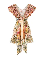 Camilla x White Lotus Frill Hardware Minidress
