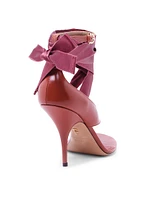 Leliu 95MM Leather Sandals