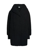 The Best Lounger World Embellished NBA Sherpa Hooded Jacket