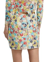 Printemps Lace Modern Miniskirt