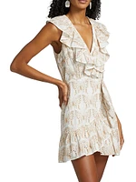 Novi Butterfly Eyelet Minidress
