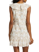 Novi Butterfly Eyelet Minidress