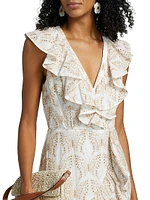 Novi Butterfly Eyelet Minidress
