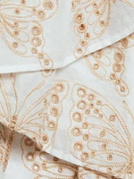 Novi Butterfly Eyelet Minidress