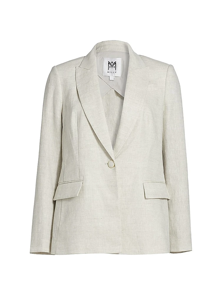 Alexa Linen Blazer