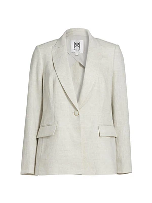 Alexa Linen Blazer