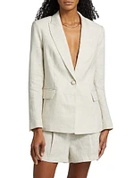 Alexa Linen Blazer