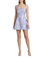 Tulip Jacquard Minidress