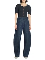 High-Rise Curve Jeans