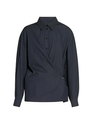 Twisted Cotton Shirt