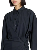 Twisted Cotton Shirt