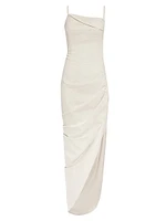 Saudade Drape Midi-Dress