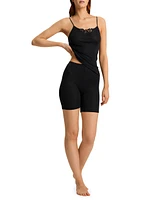Woolen Silk Embroidered Spaghetti Strap Cami Top