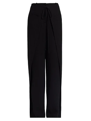 Overlap Straight Pants