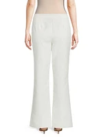 Techno Cotton Flared Trousers