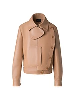 Arno Leather Trench Jacket