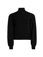 Virgin Wool Turtleneck Sweater