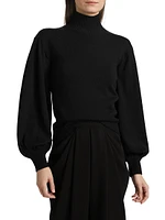 Virgin Wool Turtleneck Sweater