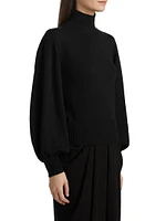 Virgin Wool Turtleneck Sweater