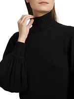 Virgin Wool Turtleneck Sweater