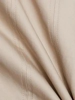 Amina Cotton Tie-Waist Midi Dress